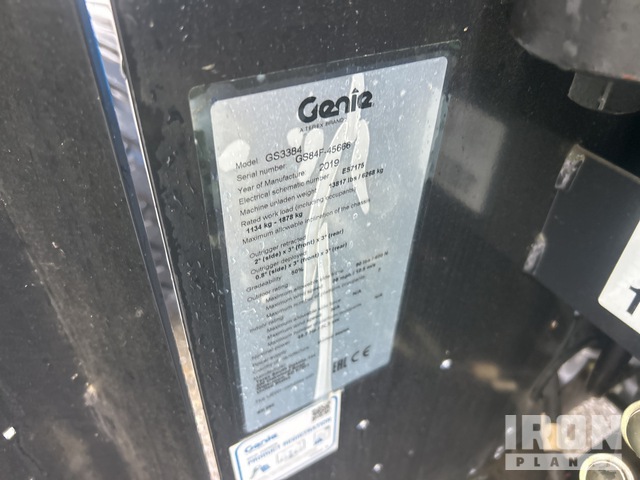 ELEVADOR TIJERA 2019 GENIE GS3384