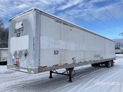 Trailmobile 53 ft x 102 in T/A バントレーラー