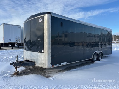 2017 LGS 24 ft T/A Enclosed Trailer