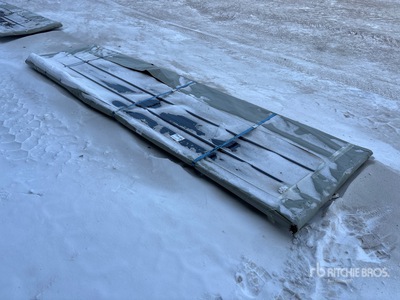 Quantity of (50) 2026 SKLP SKH50 12 ft Sheets Galvalume Steel Siding Roofing (Unused)