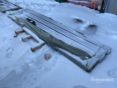 Quantity of (50) 2026 SKLP SKH50 12 ft Sheets Galvalume Steel Siding Roofing (Unused)