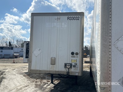 2013 Wabash DVCVHPC 53 ft x 102 in T/A Van Trailer