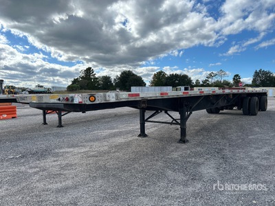 2012 Utilty 48 ft Spread Axle Flatbed Trailer