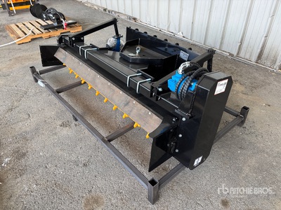 2025 GIYI GY-LPR71 71 in Skid Steer Power Rake (Unused)