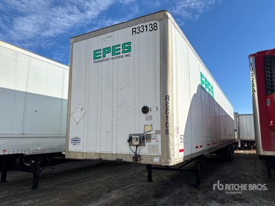 2013 Wabash DVCVHPC 53 ft x 102 in T/A Semi-remorque fourgon