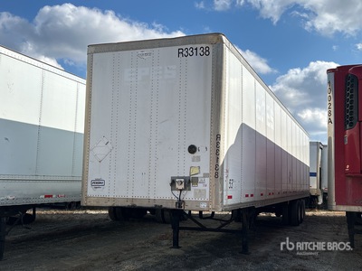 2013 Wabash DVCVHPC 53 ft x 102 in T/A Van Trailer