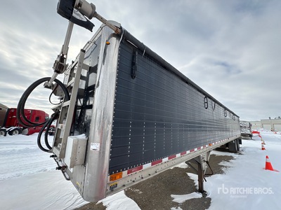 2014 Wilson DWG-550WB 49 ft Tri/A Walking Floor 穀物用トレーラー