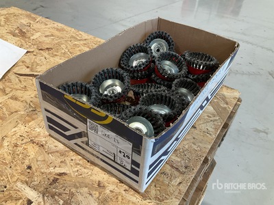 Quantity of (20) Industrial Cup Type 100mm Wire Wheels Utensili (Unused)