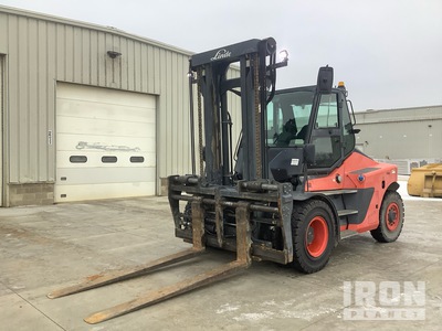 2018 Linde H120-600 26000 lb Cushion Tire Wózek widłowy