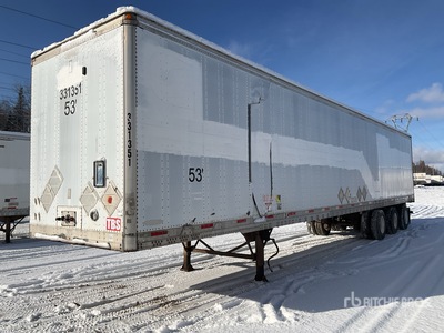 2007 Trailmobile 53 ft Tri/A Remorque fourgon