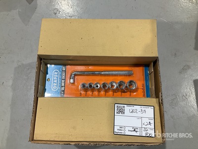 Quantity of (24) Draper D8MM Socket Set Utensili (Unused)
