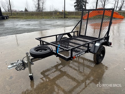 2025 Kamtek 6 ft S/A Equipment Trailer (Unused)