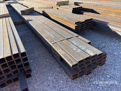 Quantity of (30) 0 ft 1 in x 2 in 11 Ga Rectangular Tubes