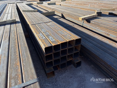 Quantity of (20) 0 ft 2 1/2 in x 2 1/2 in x 20 ft 11 Ga Square Tubes