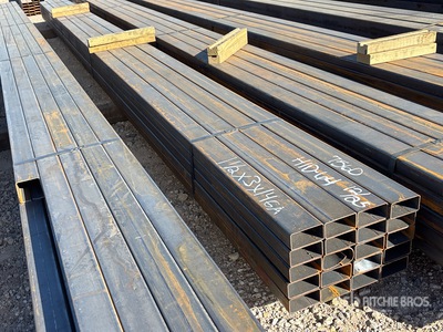 Quantity of (20) 0 ft 1 1/2 in x 3 in x 20 ft 14 Ga Rectangular Slangen