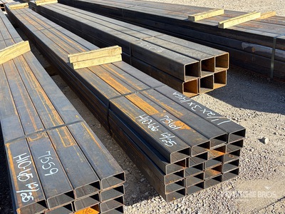 Quantity of (20) 0 ft 1 1/2 in x 3 in c 24 ft 14 Ga Rectangular Slangen