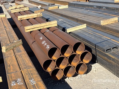 Quantity of (10) 5 1/2 in x 20 ft Sch 10 Tuyau
