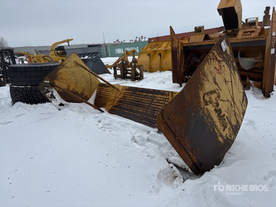 Garier 12 ft Snow Pusher - Fits Wheel Loader