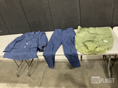 (7) Clothing Bags, (79) Pairs of Men’s Trousers & Assorted Items