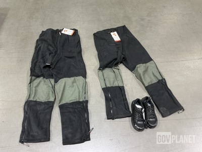 (5) Pairs of Men's Running Shoes, (8) Pairs of Overalls & Assorted Items