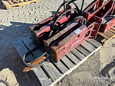 Quantity of (2) Connect Work Tools CH70 Hydraulic Breaker