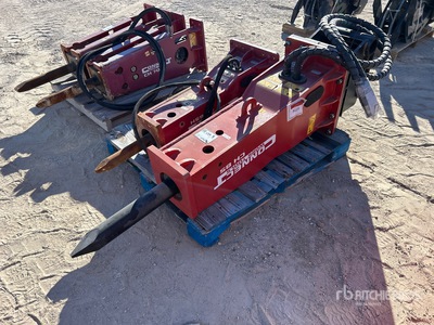 Quantity of (2) Connect Work Tools Hydraulic Breaker