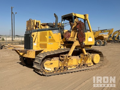 John Deere 850K Pipelayer w/ 2014 Midwestern M572C XL Conversion