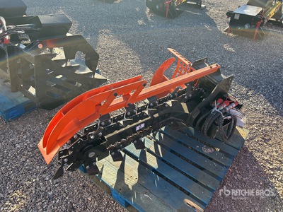 2025 GIYI GY-X39F 39 in Mini Skid Steer Trencher (Unused)