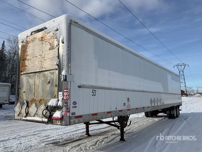 2011 Utility 3000R 53 ft x 102 in T/A Remorque fourgon