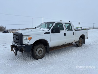 2013 Ford F-250 XL 4x4 Crew Cab Pickup (Inoperable)