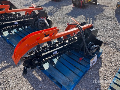2025 GIYI D39 39 in Mini Skid Steer Trencher (Unused)