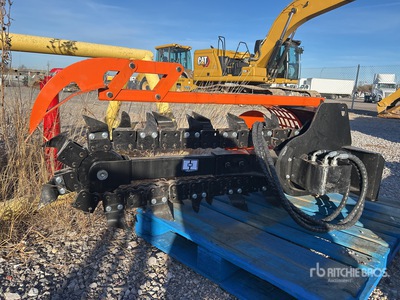 2025 GIYI GY-X39F 39 in Mini Skid Steer Trencher (Unused)