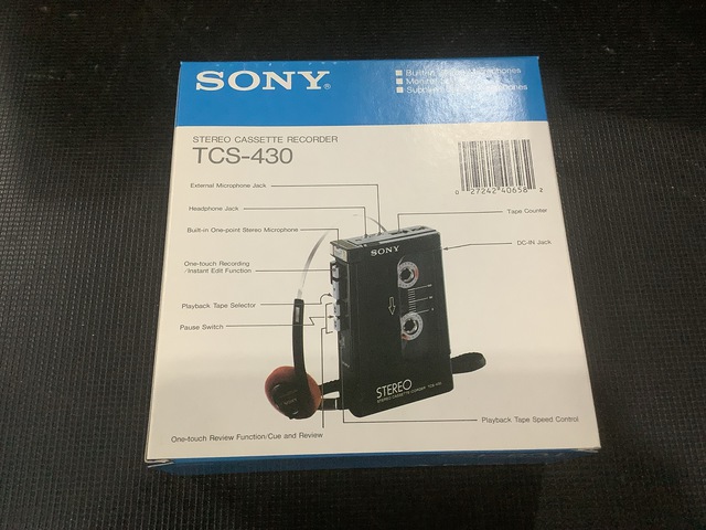 (33) Sony TCS-430 Stereo Cassette Recorders