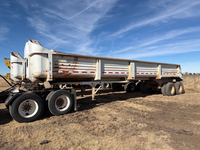 2004 Clement LW3834-AIR 38 ft T/A End Dump Trailer