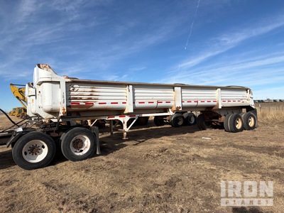 2004 Clement LW3834-AIR 38 ft T/A End Dump Trailer