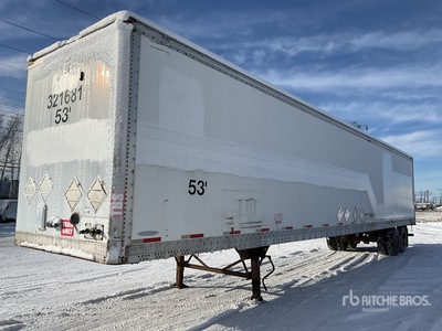 2004 Trailmobile 53 ft x 102 in T/A Remorque fourgon