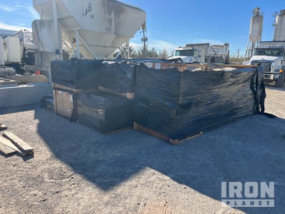 Quantity of (9) Crates of Rite-Hite Fastrak Freezer Doors (Unused)