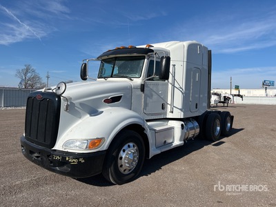 2012 Peterbilt 386 6x4 Cabeza Tractora Cabina Dormitorio