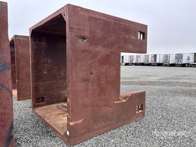 8 ft x 8 ft 8 in (4 in Wall) Bouclier de tranchée