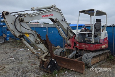 2018 Takeuchi TB260 حفارة صغيرة