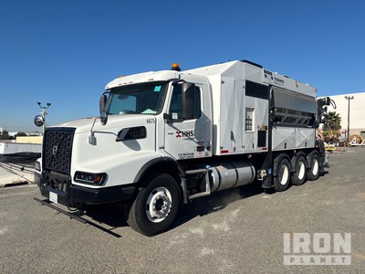 2023 Volvo Cleanfast 8x6 W/Tesmec Micro Trencher Saw Body Truck
