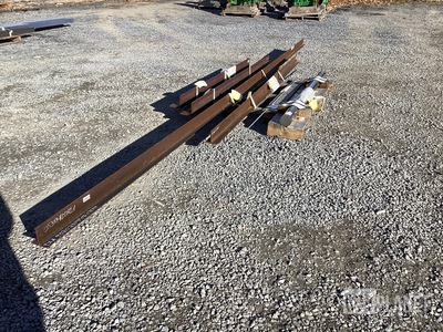 (6) Assorted Metal Rods, Bars & Angles