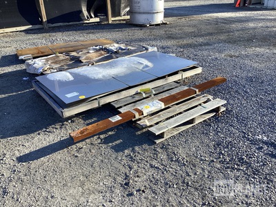 (5) Assorted Metal Sheets & Bars