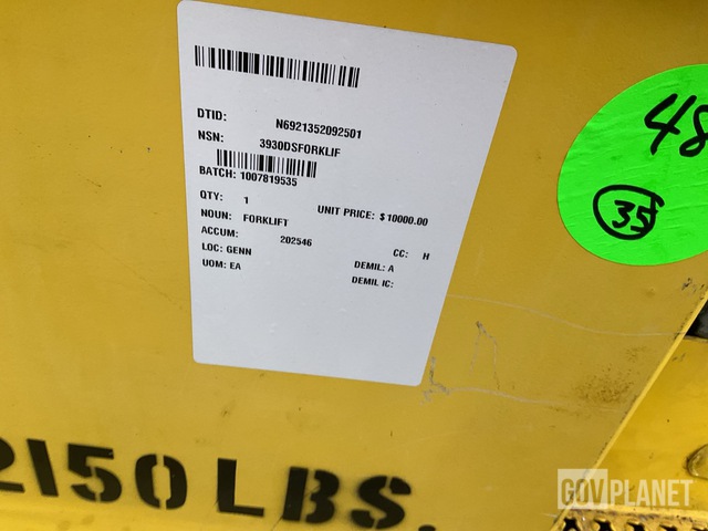 MONTACARGAS ELéCTRICO HYSTER J60XM34