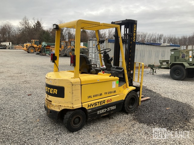 MONTACARGAS ELéCTRICO HYSTER J60XM34