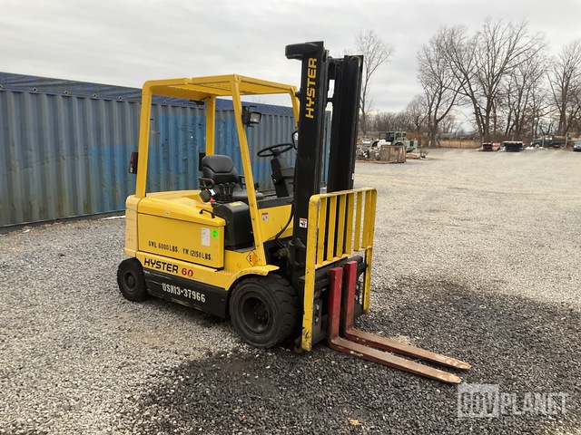 MONTACARGAS ELéCTRICO HYSTER J60XM34