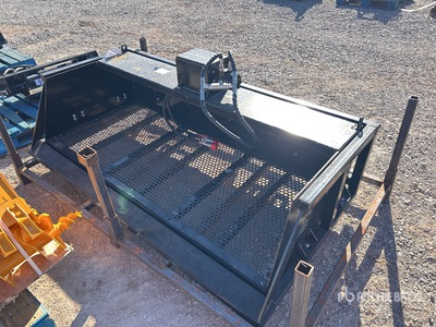 2025 GIYI GY-VB59 78 in Skid Steer Screening Bucket (Unused)