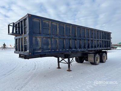 1997 Doepker 34 ft T/A Demolition kiep aanhangwagen