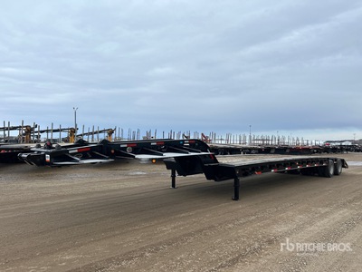 2018 Aspen 60 ton 16-Wheel Single Drop Remorque Surbaissée