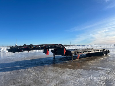 2018 Aspen 60 ton 16-Wheel Single Drop Tieflader